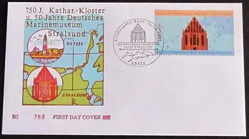 DEUTSCHLAND 2001 Mi-Nr. 2195 FDC