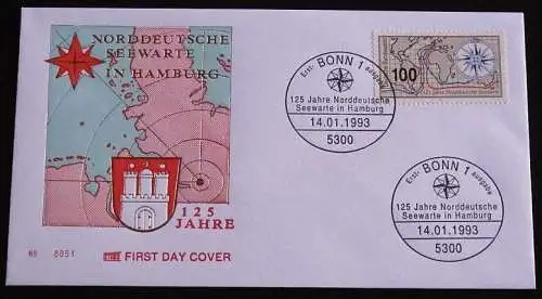 DEUTSCHLAND 1993 Mi-Nr. 1647 FDC