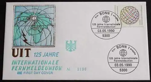 DEUTSCHLAND 1990 Mi-Nr. 1464 FDC