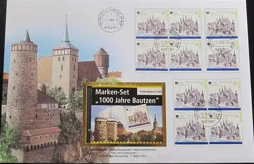 DEUTSCHLAND 2002 Mi-Nr. MH 48 Markenheft - FDC