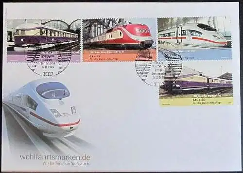 DEUTSCHLAND 2006 Mi-Nr. 2560/63 FDC