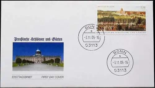 DEUTSCHLAND 2005 Mi-Nr. 2499 FDC