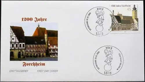 DEUTSCHLAND 2005 Mi-Nr. 2438 FDC