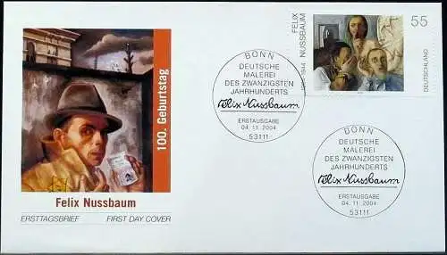 DEUTSCHLAND 2004 Mi-Nr. 2432 FDC