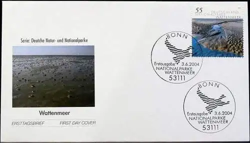 DEUTSCHLAND 2004 Mi-Nr. 2407 FDC