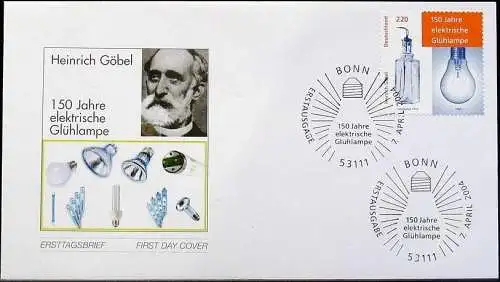 DEUTSCHLAND 2004 Mi-Nr. 2395 FDC