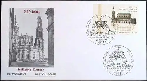 DEUTSCHLAND 2001 Mi-Nr. 2196 FDC