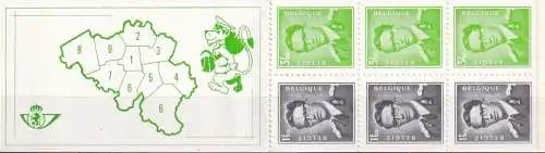 BELGIEN 1970 Mi-Nr. MH 20 Markenheft/booklet ** MNH