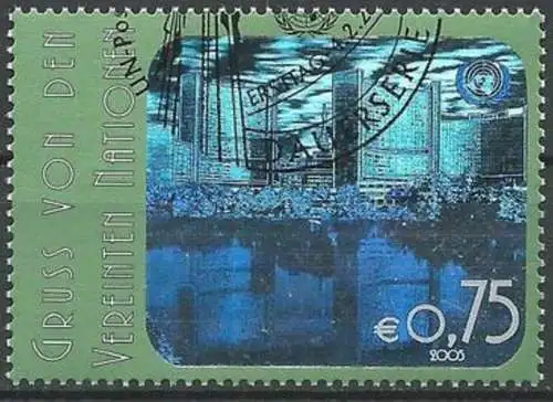 UNO WIEN 2005 Mi-Nr. 434 o used - aus Abo