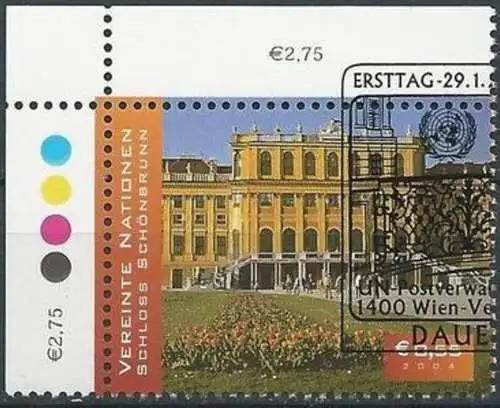 UNO WIEN 2004 Mi-Nr. 410 o used - aus Abo