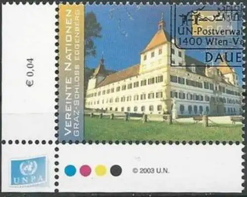 UNO WIEN 2003 Mi-Nr. 396 o used - aus Abo