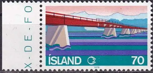 ISLAND 1978 Mi-Nr. 534 ** MNH