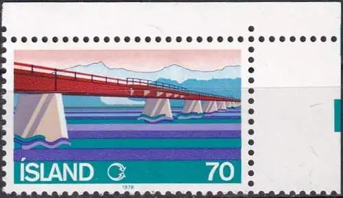 ISLAND 1978 Mi-Nr. 534 ** MNH