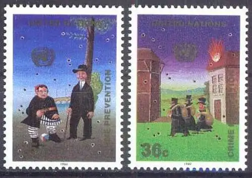 UNO NEW YORK 1990 Mi-Nr. 604/05 ** MNH