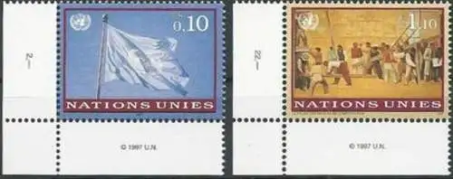 UNO GENF 1997 Mi-Nr. 303/04 ** MNH