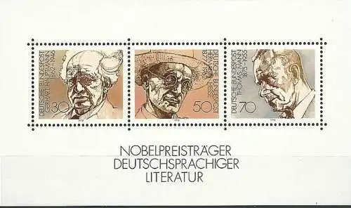 DEUTSCHLAND 1978 Mi-Nr. Block 16 ** MNH