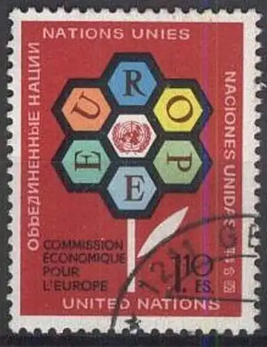 UNO GENF 1972 Mi-Nr. 27 o used - aus Abo