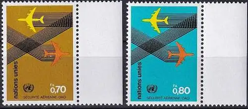 UNO GENF 1978 Mi-Nr. 76/77 ** MNH