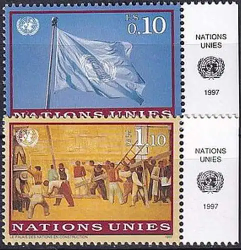 UNO GENF 1997 Mi-Nr. 303/04 ** MNH