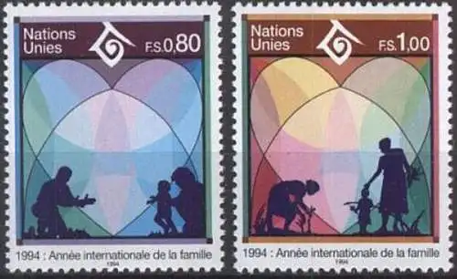 UNO GENF 1994 Mi-Nr. 243/44 ** MNH