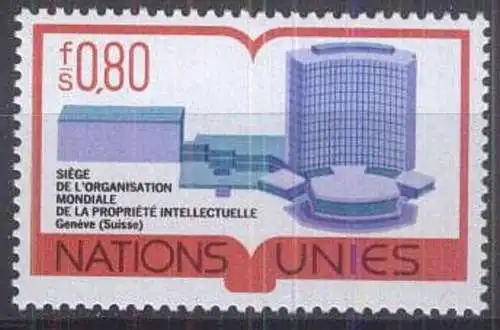 UNO GENF 1977 Mi-Nr. 63 ** MNH