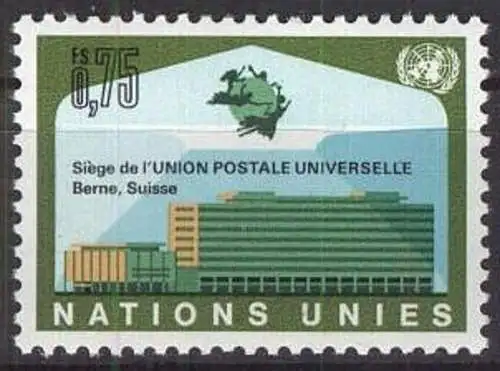 UNO GENF 1971 Mi-Nr. 18 ** MNH