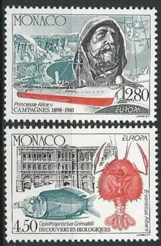 MONACO 1994 Mi-Nr. 2178/79 ** MNH - CEPT