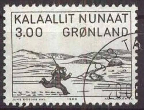 GRÖNLAND 1980 Mi-Nr. 124 o used