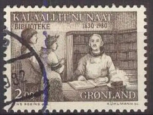 GRÖNLAND 1980 Mi-Nr. 123 o used