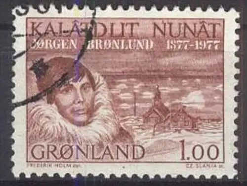 GRÖNLAND 1977 Mi-Nr. 104 o used