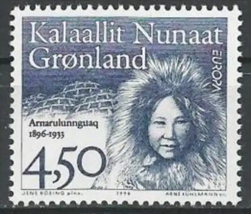 GRÖNLAND 1996 Mi-Nr. 293 ** MNH - CEPT