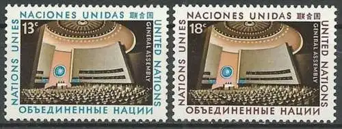 UNO NEW YORK 1978 Mi-Nr. 324/25 ** MNH