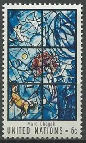 UNO NEW YORK 1967 Mi-Nr. 189 ** MNH