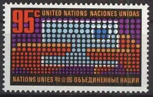 UNO NEW YORK 1972 Mi-Nr. 242 ** MNH