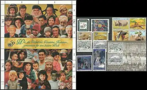 UNO WIEN 1995 Mi-Nr. 178-01 kompletter Jahrgang/complete year set ** MNH