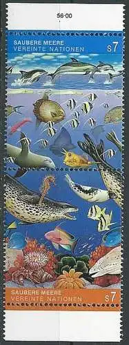 UNO WIEN 1992 Mi-Nr. 127/28 ** MNH