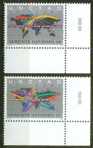 UNO WIEN 1994 Mi-Nr. 176/77 ** MNH