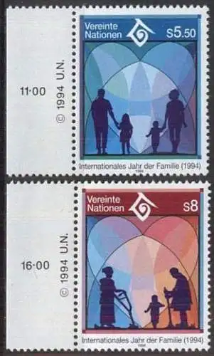 UNO WIEN 1994 Mi-Nr. 160/61 ** MNH