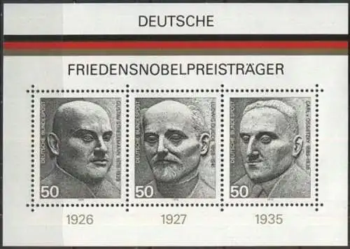 DEUTSCHLAND 1975 Mi-Nr. Block 11 ** MNH