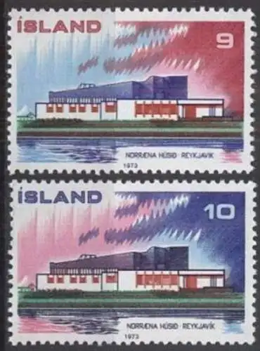 ISLAND 1973 Mi-Nr. 478/79 ** MNH