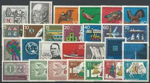 DEUTSCHLAND 1965 Mi-Nr. 462-88 Jahrgang/year set ** MNH