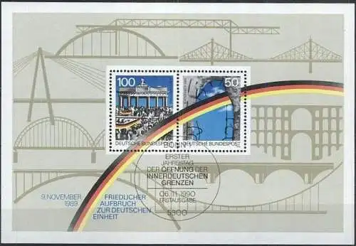 DEUTSCHLAND 1990 Mi-Nr. Block 22 o used - aus Abo