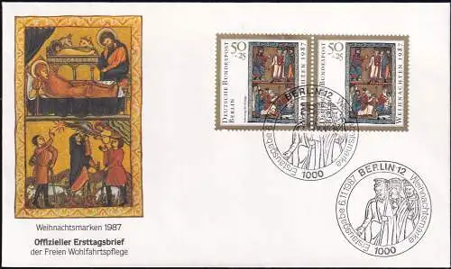 BERLIN 1987 Mi-Nr. 797 FDC