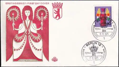 BERLIN 1971 Mi-Nr. 417 FDC