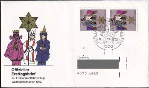 BERLIN 1983 Mi-Nr. 707 FDC