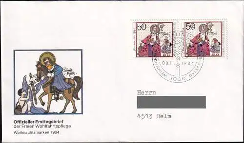 BERLIN 1984 Mi-Nr. 729 FDC