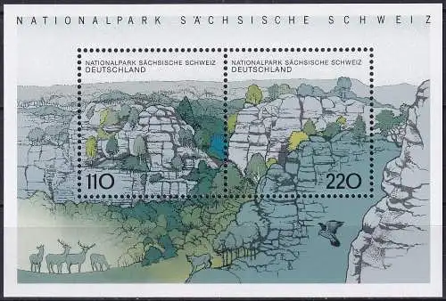 DEUTSCHLAND 1998 Mi-Nr. Block 44 ** MNH