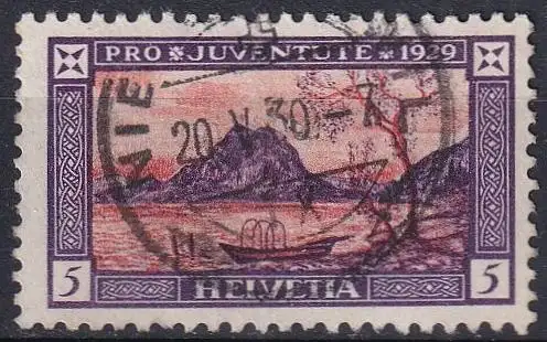 SCHWEIZ 1929 Mi-Nr. 235 o used