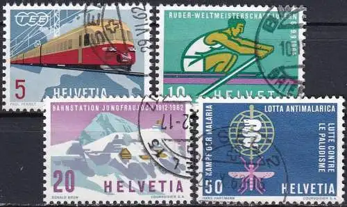 SCHWEIZ 1962 Mi-Nr. 747/50 o used