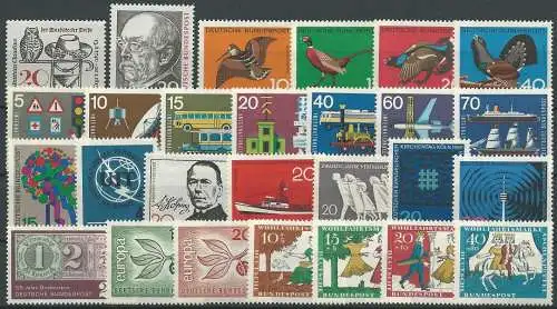 DEUTSCHLAND 1965 Mi-Nr. 462-88 Jahrgang/year set ** MNH